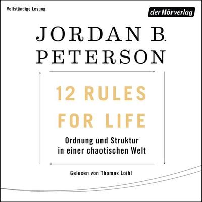 12 Rules For Life - Jordan B. Peterson, Audio, 9783844532852