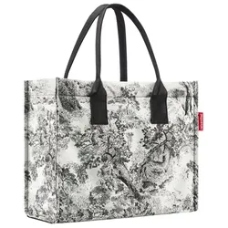 Reisenthel Daily Shopper Jacquard Grey - B/H/T ca. 42.00x35.00x17.00