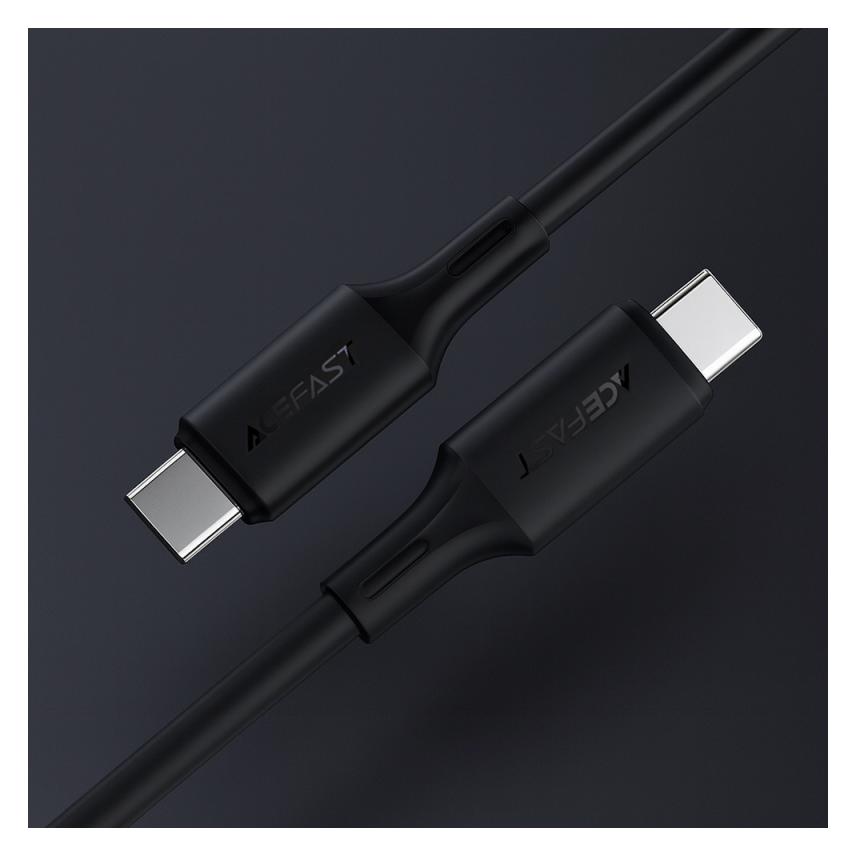 Acefast USB-Kabel C17-03 USB-C auf USB-C, 1,2 m, schwarz (1.20 m) (58742413)