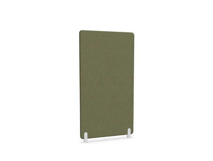 Trennwand Mdd Sonic 90x165 cm, Distanzfüsse, Olivgrün/Weiss, Neu