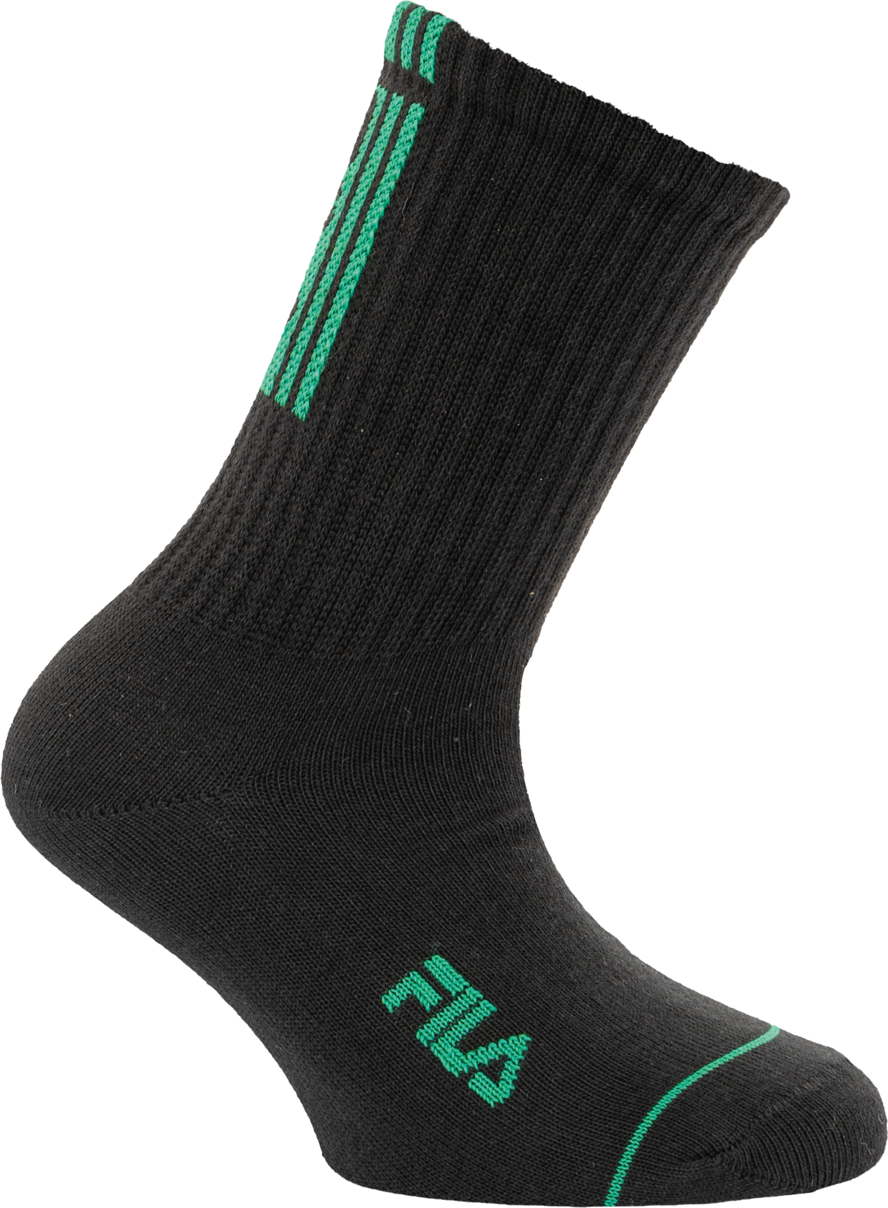 Socken FILA, Kinder, Gr. 23-26, schwarz (bunt), Baumwollmischung, Socken Socken