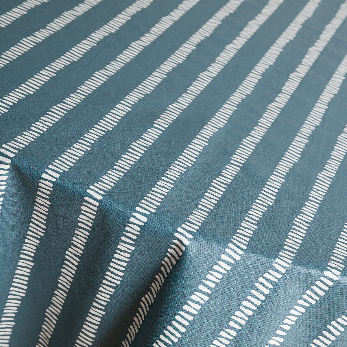 LA REDOUTE INTERIEURS Nappe ronde coton enduit, Irun