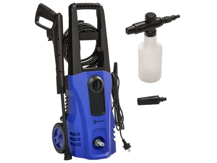 DURHAND Hochdruckreiniger 6 m Hochdruckschlauch 150 bar Arbeitsdruck Blau