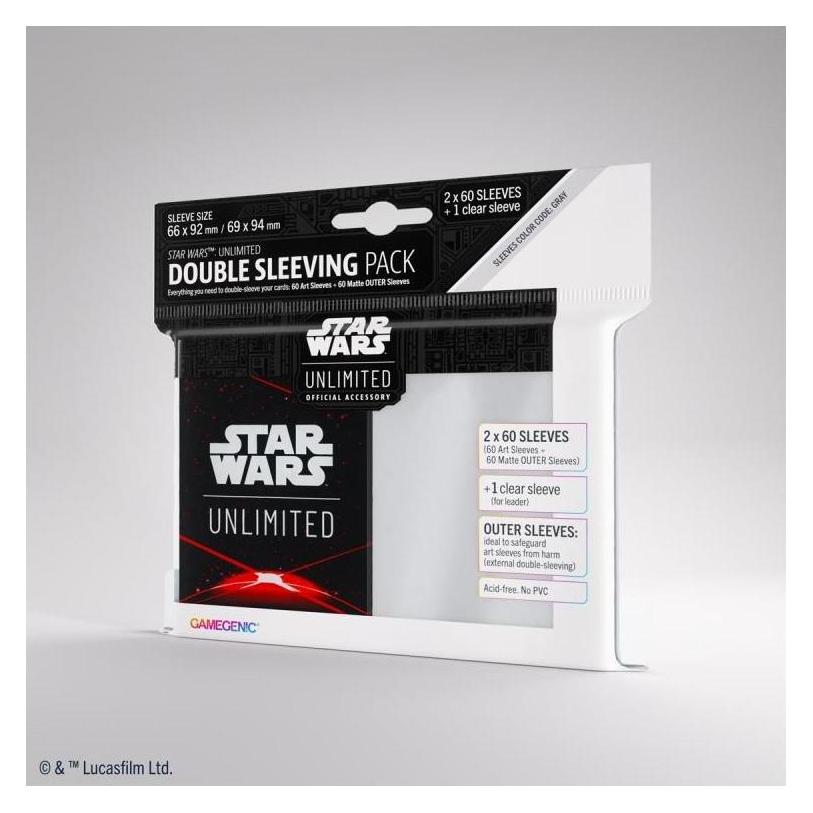 Gamegenic GGS15036 - Star Wars: Unlimitiert Art Sleeves Doppelpack, Space Rot (GGS15036)
