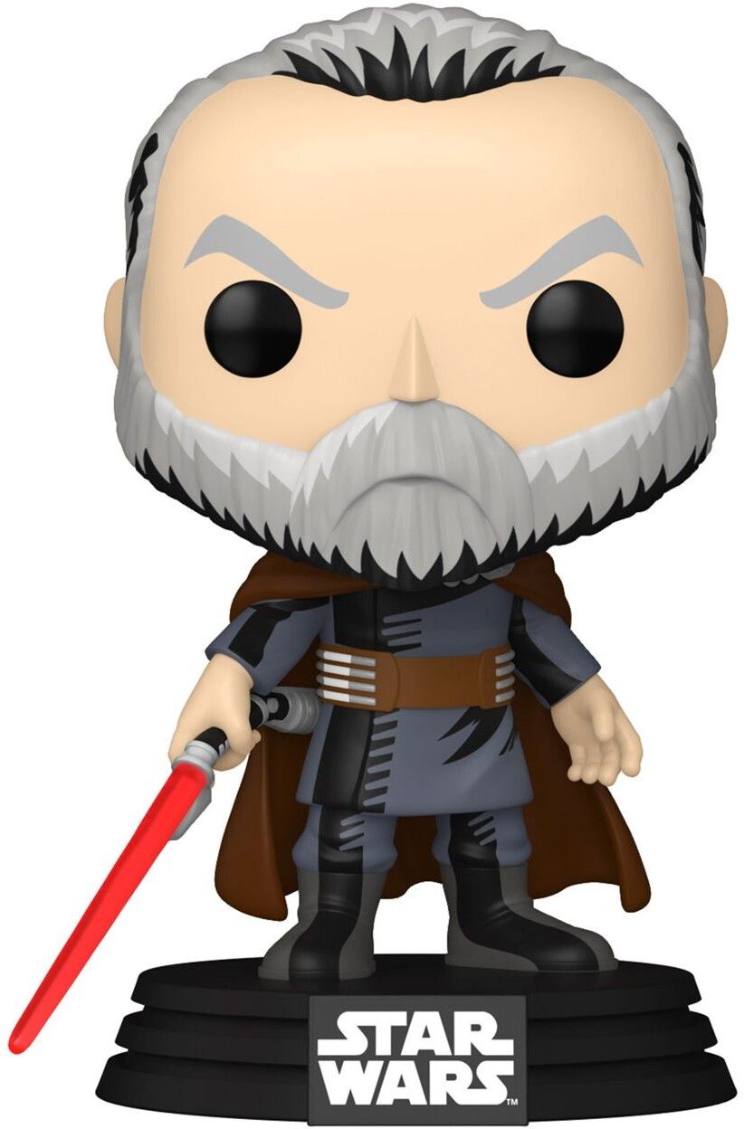 Funko Pop! Star Wars: Count Dooku (Retro) #833 Bobble-Head Vinyl Figure