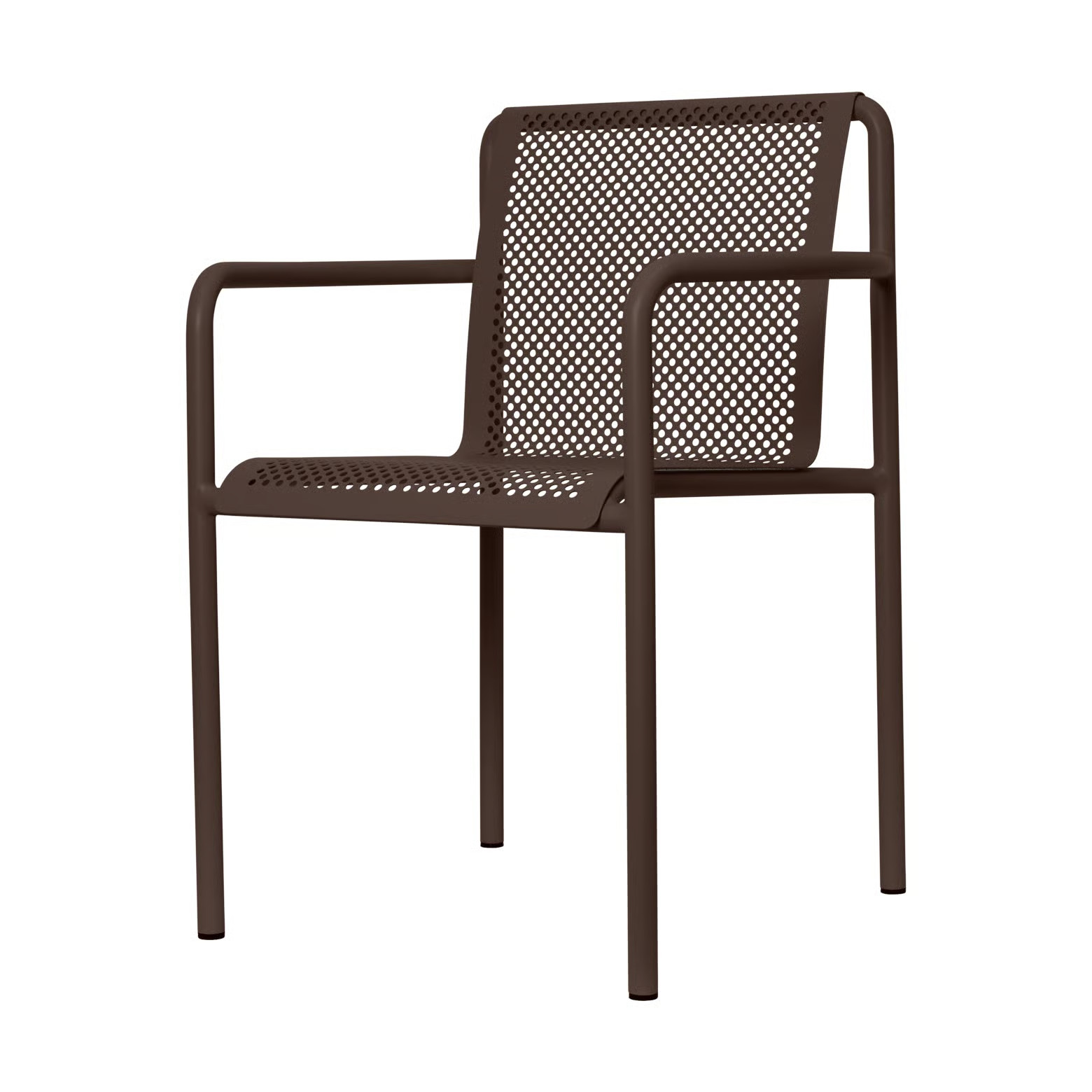 Ferm Living Dapple stoel met armleuningen Brown