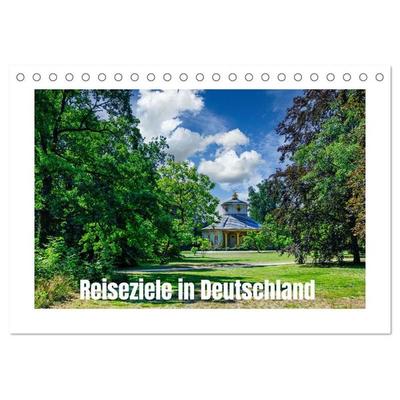 Reiseziele in Deutschland (Tischkalender 2027 DIN A5 quer), CALVENDO Monatskalender