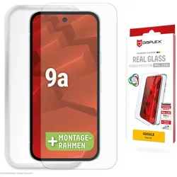 DISPLEX Panzerglas (10H) + Schutzhülle für Google Pixel 9a