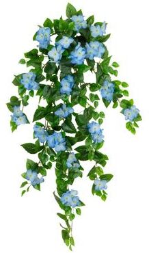 Nearly Natural 41-in UV Resistant Artificial Hydrangea Hanging Plant - Set of 2