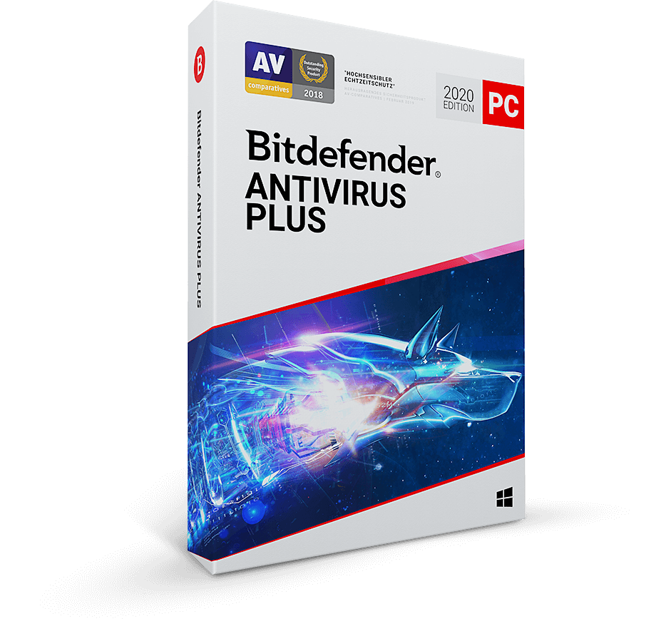 Bitdefender Antivirus Plus 2026 1 Gerät 2 Jahre TL11012001-EN
