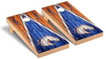 Skip's Garage Texas Arlington UTA Mavericks Triangle Cornhole Board Set
