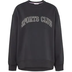 Tchibo - Sport-Sweatshirt - Damen - Gr. S - anthrazit/print