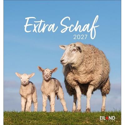 Extra Schaf Postkartenkalender 2027