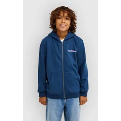 Quiksilver Graphic Kids Sweatjacke dark denim Gr. T12