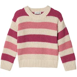 Tchibo - Kinder-Chenille-Pullover - Baby - Gr. 86/92 - dunkelrosa