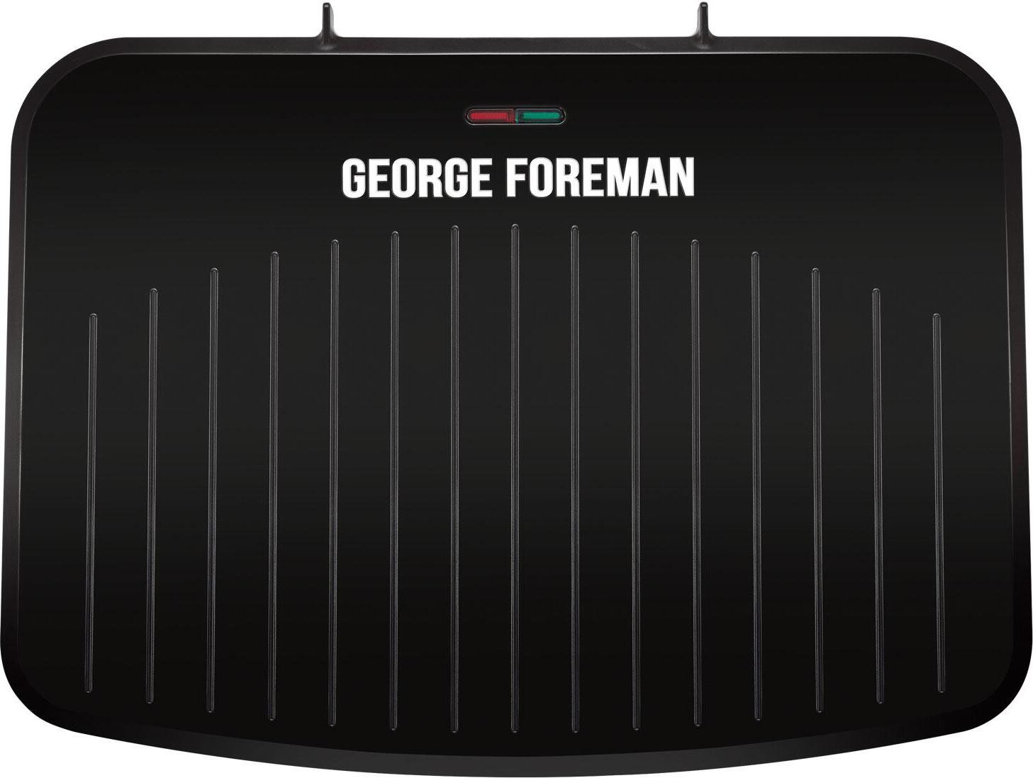 George Foreman 25820-56 Grill, Zwart, 2400 W, B: 45 cm, D: 37 cm, H: 10 cm