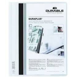 Durable Schnellhefter »Duraplus 2579« A4+ weiß, 24x31.1 cm
