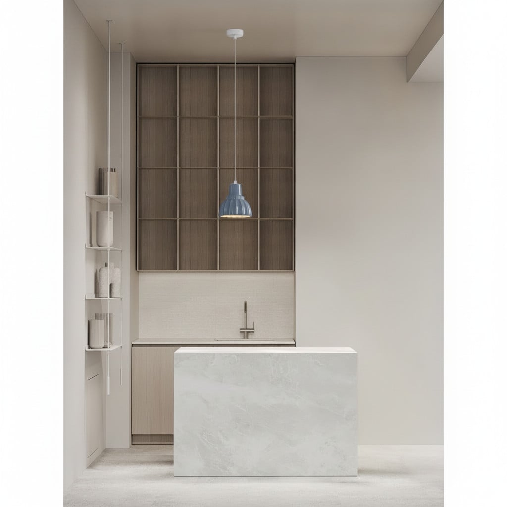 Lyora Hanglamp Picco wit met blauw