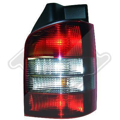 Diederichs Heckleuchte links (Fahrerseite), Blinker rauchgrau [Hersteller-Nr. 2272195] für VW