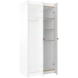 Tojo Steh Schrank Anbaumodul, weiß