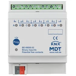 MDT technologies Binäreingang 8-fach 4TE BE-08000.02