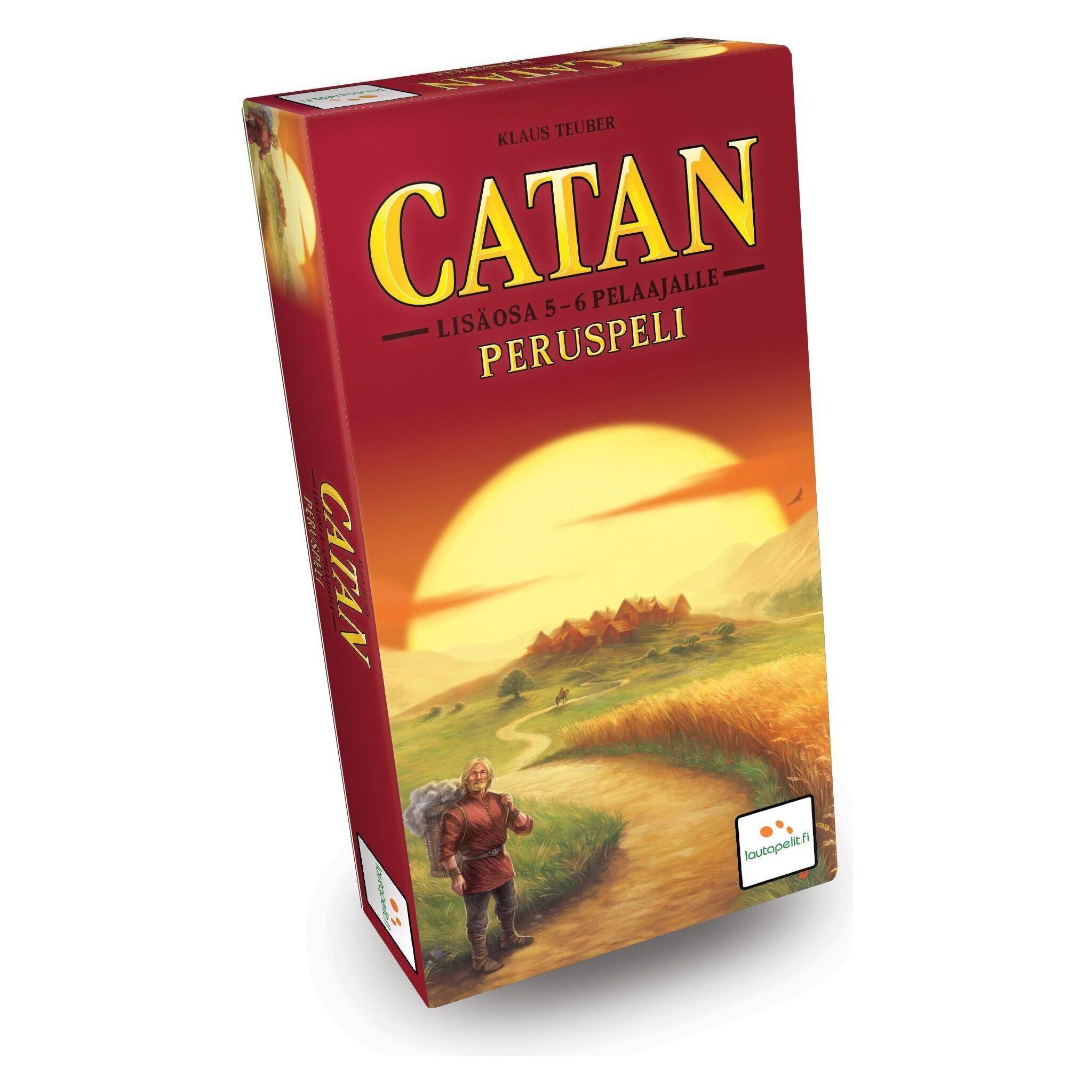 Lautapelit Catan-peruspelin lisäosa 5-6 pelaajalle (Finnisch, 5 - 6 Spieler) (LPFI 421)