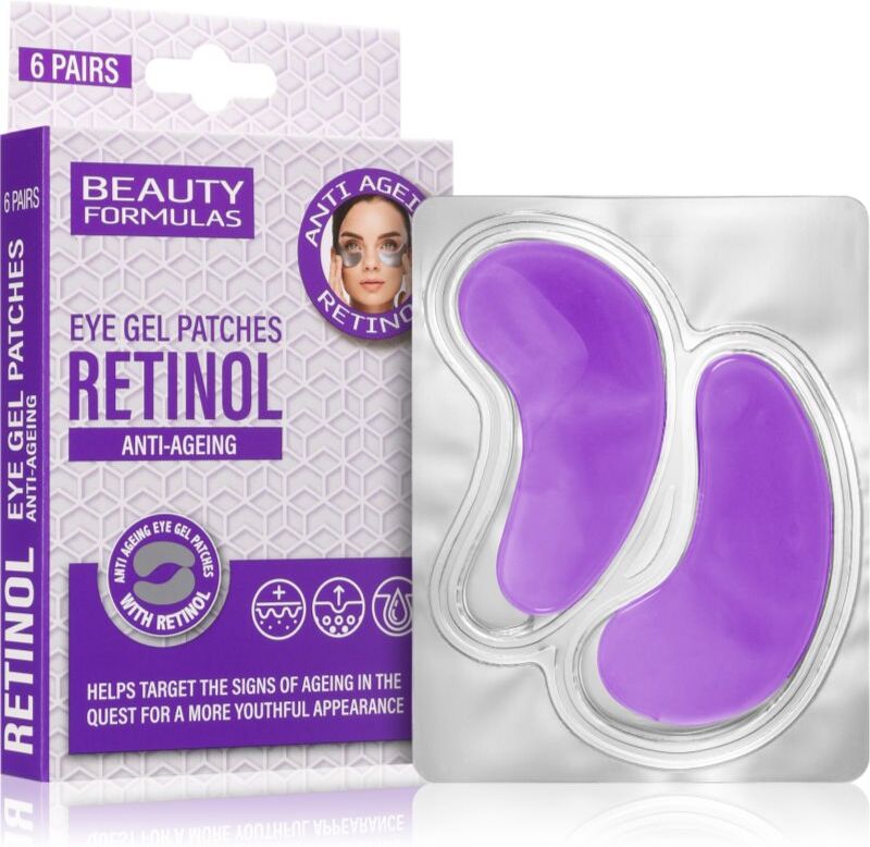 Beauty Formulas Retinol firming gel eye pads with retinol 6x2 pc