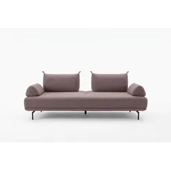 SCHLAFSOFA CANE Violett Webstoff