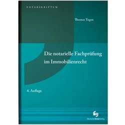 Tegen:Die notarielle Fachprüfung im Imm, Fachbücher von Deutscher Notarverlag GmbH & Co. KG