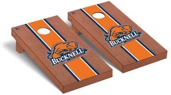 Skip's Garage Bucknell Bison Rosewood Cornhole Board Set