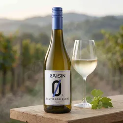 Raisin Sauvignon Blanc alkoholfreier Wein - Weißwein trocken - Loire, Frankreich