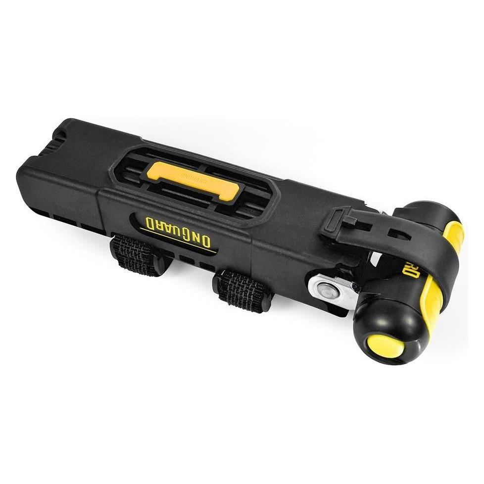 Onguard Fahrradbefestigung Link Plattenschloss Revolver X4P 8128 Faltung - 79 cm - 5 x Taste mit Cod (35772655)