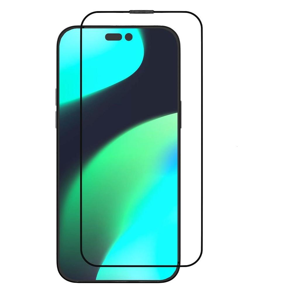 Devia Star Series schwarzer Rahmen / Schutzglas / iPhone 14 Pro / Gehärtetes Glas (1 Stk., Apple iPhone 14 Pro) (6938595370021)