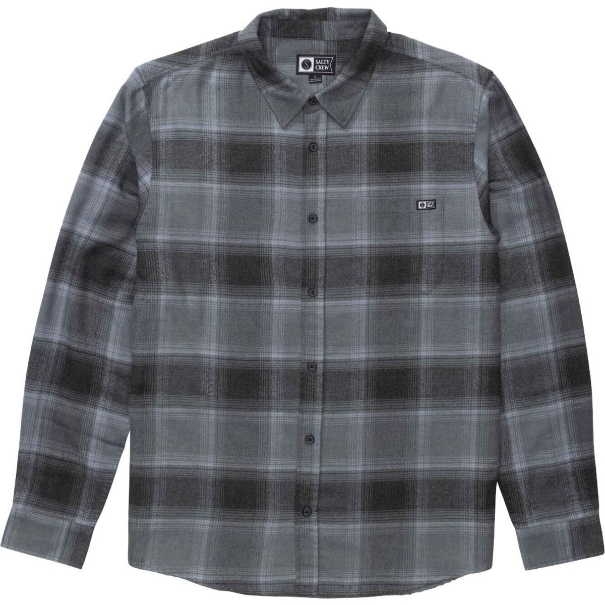 Salty Crew Early Bird Flannel pirate black (PBLK) XL 21435075-PBLK-XL