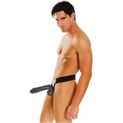 Pipedream, Dildo, Big Daddy Hollow 10" Strap-On Black