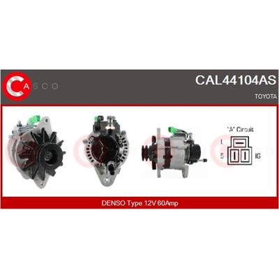 CASCO Generator CAL44104AS für TOYOTA