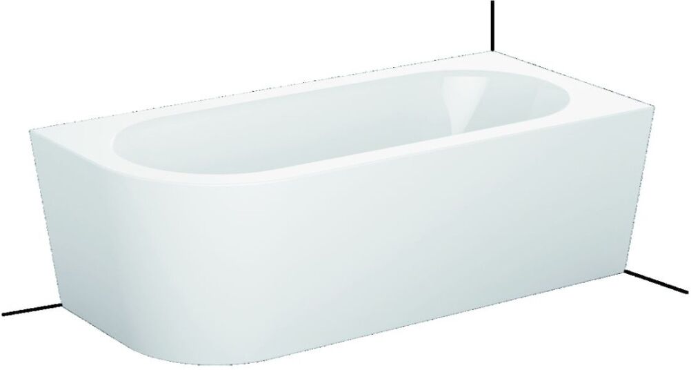 Bette Starlet V Silhouette 6700 CELVK, 185x85x42 cm Snow 440, 6700-440CELVK 6700-440CELVK
