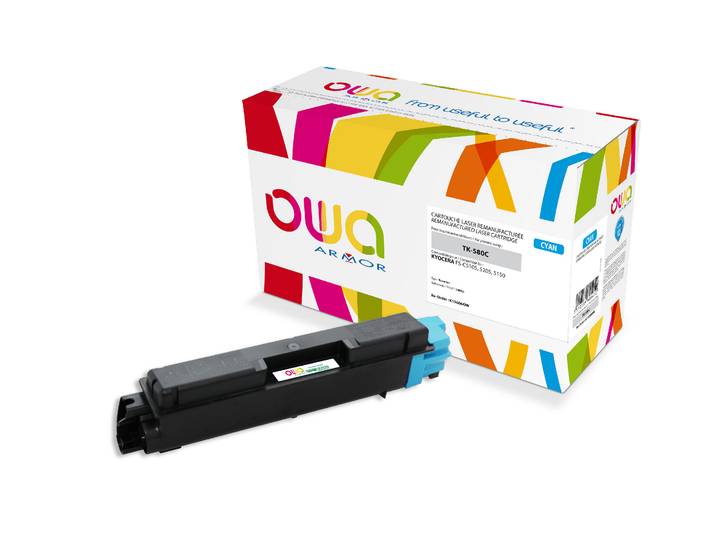 OWA Toner compatible KYOCERA TK-580 - K15606OW - Cyan