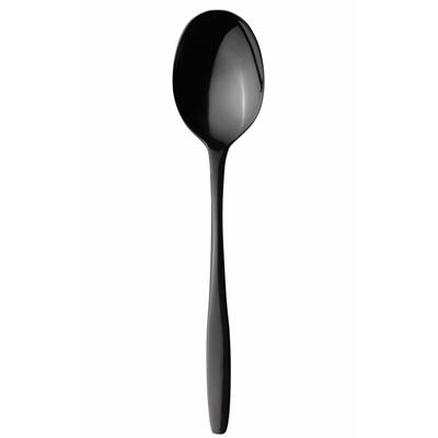 Kaffeelöffel MÄSER "Nigran", schwarz, 12 Stk., Edelstahl 18/10, Esslöffel, Kaffeelöffel
