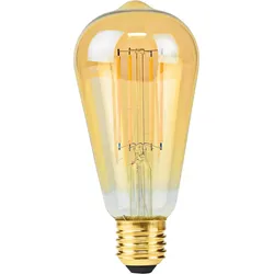 N LBDE27ST64GD1 - LED Filament Lampe E27, 4,9 W, 470 lm, 2100 K, Dimmbar