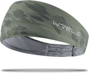Inspire Picks Unisex Sweat Absorbing Sports Hair Band Breathable Antiperspirant Headband For Running Yoga And Basketball green