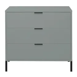 KOMMODE Erna 81x45x82 Pinie Green matt Lack