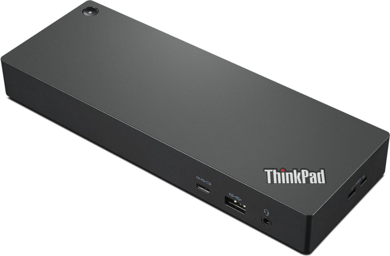 Lenovo ThinkPad Universal Thunderbolt 4, Kabelgebunden, Thunderbolt 4, 3,5 mm, Schwarz, cULus, FCC, ICES, NOM, Gleichstrom