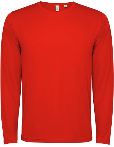T-shirt technique publicitaire antibactérien Estoril L/S rouge 8
