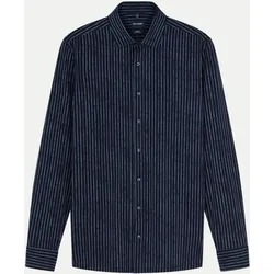 Modern-Fit Businesshemd Blau 44