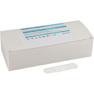 Söhngen Pflaster Aluderm Aluplast 1009168, 100 Strips, wasserfest, sensitiv, elastisch, 7,2 x 1,9cm