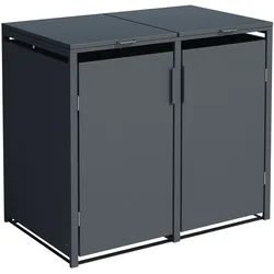 Plats® Mülltonnenbox, 2er