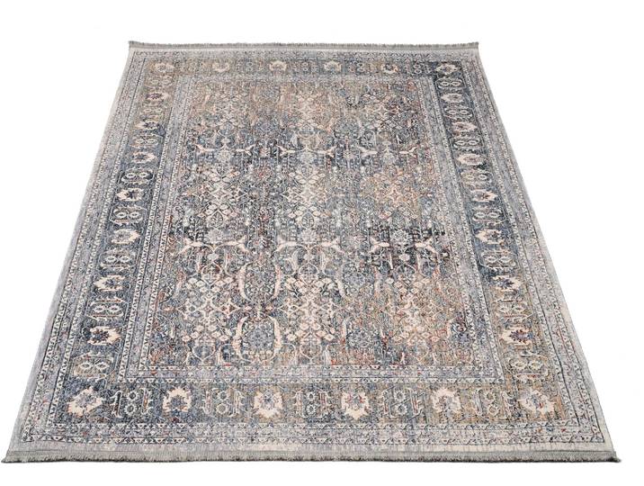 Teppich CLASSICO , bunt (grau, multi), B:140cm H:12mm L:200cm, Polyester, GALLERY M BRANDED BY MUSTERRING, Teppiche, Teppich