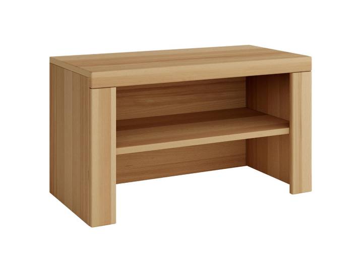 Livetastic Garderobenbank Brunei, Buchefarben, Kunststoff, 80x46x40 cm, Garderobe, Garderobenbänke