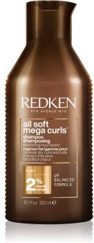 Redken All Soft Mega Curls champô para cabelos cacheados 300 ml. All Soft Mega Curls